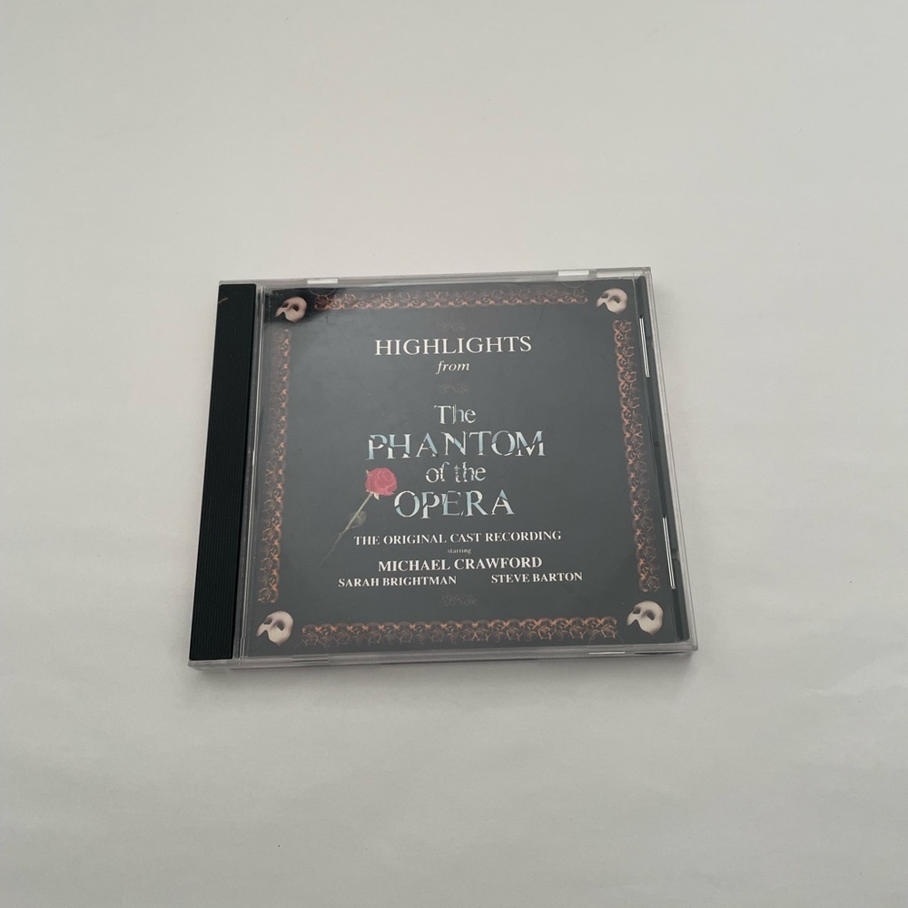Highlights from phantom of the opera original cast recording CD